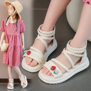 | sandals for girls | women's sandals ♦Trẻ Em Trẻ Em Giày Sandal Bé Gái Mùa Hè 2026 Phong Cách Mới Thời Trang Giày Công Chúa Mở Mũi Vừa Lớn Trẻ Em Bé Gái Em Giày La Mã✧