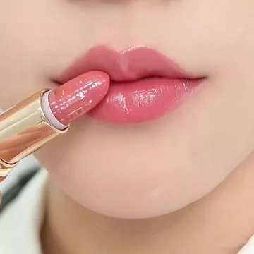 Son Môi Màu Hồng Mới Thay Đổi Nhiệt Độ Dưỡng Ẩm Dưỡng Ẩm Nước Bóng Chống Dính Cốc Chống Phai Màu Son Môi Anh Đào