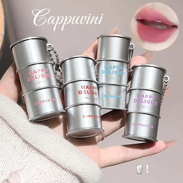 son bóng black rouge black rouge CAPPUVINI Mát Bạc Ống Nhung Môi Bùn Khỏa Thân Mờ Hàng Trong Nước Giá Rẻ Sinh Viên Môi Glaze Chính Thức Hàng Đầu Cửa Hàng