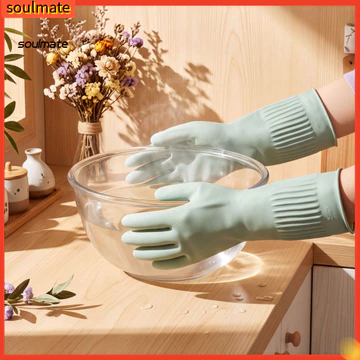 Linh hồn| Găng Tay Cao Su Mở Rộng Găng Tay Rửa Chén Chống Thấm Nước Mở Rộng Chống Trơn Trượt Cao Su Tự Nhiên Găng Tay Dài Khuỷu Tay Để Giặt Làm Vườn Găng Tay Bảo Vệ Bền Đẹp Cho Và Ngoài Trời