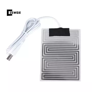 [CISWGE] Tấm sưởi ấm bằng kim loại Đế sưởi ấm tay Đế sưởi ấm USB Phim sưởi ấm Thảm sưởi điện [MỚI]
