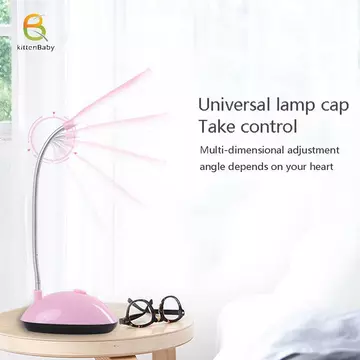 [Baby-t] Đèn bàn cho phòng ngủ Đèn bàn LED chạy bằng pin AAA Đèn sách học Đèn đầu giường Đèn đọc sách Bàn đèn văn phòng học sinh [mới]