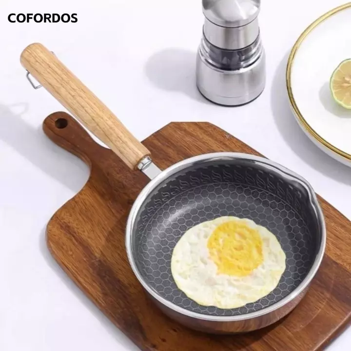 Chảo chống dính COFORDOS, Chảo chiên bề mặt chống dính bằng thép không gỉ, Chảo chiên đa năng Chảo chống dính không tráng gia đình