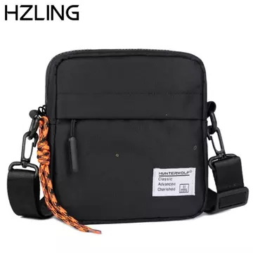 Túi đeo chéo Mini HZLING, Túi vải thiết kế nhẹ, Túi đeo chéo cỡ nhỏ thông thường Túi đeo chéo kiểu dáng Túi đeo ngực nam Sử dụng thông thường