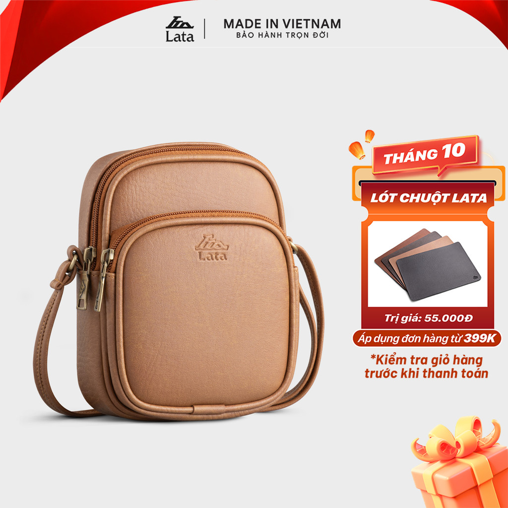 Túi Lata (Thời trang nữ đựng điện thoại mini - Túi đeo chéo da HN117)