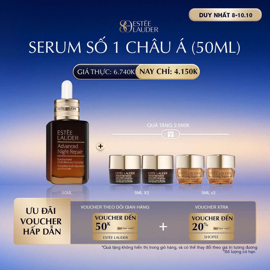 Tinh chất (Serum) phục hồi ngăn ngừa lão hóa Estee Lauder Advanced Night Repair Synchronized Multi-Recovery 50ml
