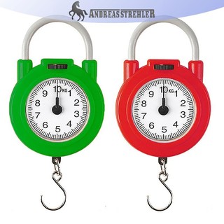 Onetimingfine 10kg Cân cơ khí di động Hành lý cá Cân nhà bếp Kỹ thuật số có độ chính xác cao Cân lò xo VN