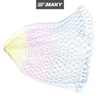 Newwellknownepic 1 Chiếc Lưới Câu Nylon Hình Thoi Lưới Lỗ Lưới Có Thể Gập Lại Dụng Cụ Câu Cá 3 Kích Cỡ VN