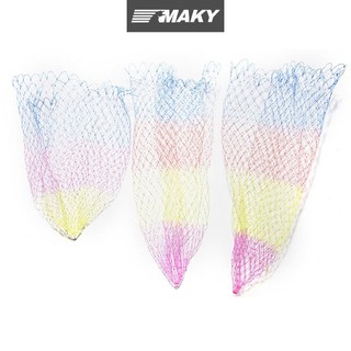 Newwellknownepic 1 Chiếc Lưới Câu Nylon Hình Thoi Lưới Lỗ Lưới Có Thể Gập Lại Dụng Cụ Câu Cá 3 Kích Cỡ VN