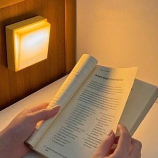 ASDFGER Switch Đèn ngủ, Trang trí phòng Đèn ngủ Led sạc USB, Đèn ngủ ấm từ tính tối giản Phòng ngủ