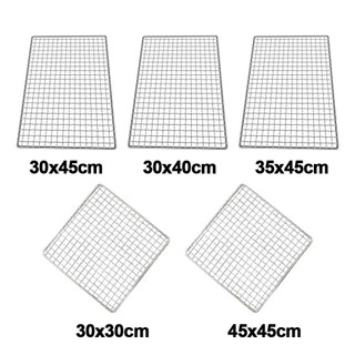 Giá nướng OIWLSAX321, Lưới nướng dây sắt vuông, Nướng BBQ chống dính có thể tái sử dụng