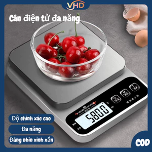 Cân điện tử nhà bếp độ chính xác cao, cân điện tử gia dụng nhỏ, nướng bánh/dược liệu/trang sức, v.v.
