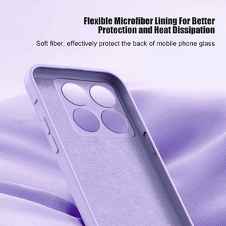 Ốp Điện Thoại Silicon Lỏng Vuông Cho Xiaomi 17 Pro Max 15T Pro C85 C71 F7 Màu Trơn Mềm Chống Sốc Ốp Lưng Silicon