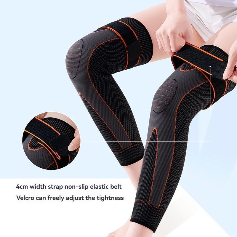 Miếng đệm đầu gối độ đàn hồi cao, unisex, phù hợp bóng rổ và tập luyện