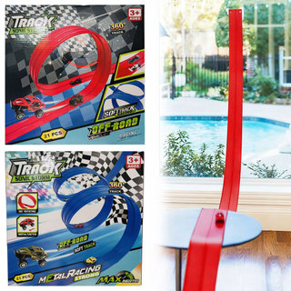 HOT WHEELS Đường đua linh hoạt cho đồ chơi trẻ em Tương thích với bánh xe nóng cho trẻ em Bé trai Bé gái