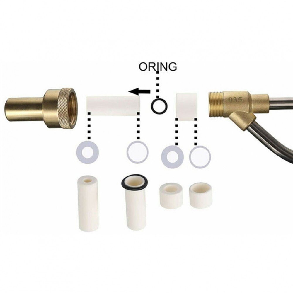 Dụng cụ vòi phun Thiết bị phun ướt Phun cát áp suất cao 2 bộ