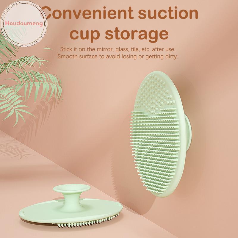 Hodou Silicone Dầu Gội Bàn Chải Cho Bé Sơ Sinh Tắm Silicon Mềm Trẻ Em Trẻ Em Tắm Bàn Chải Rửa Tóc Massage Bàn Chải Tắm VN