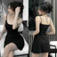 ĐẦM DAI DÂY FOM XOÈ NHẸ NHÀNG CÁ TÍNH R59