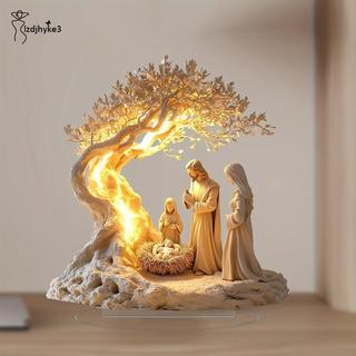 Tượng Chúa Giêsu Sinh Quà Tặng Tượng Giáng Sinh Cho Tủ Sách Phòng Khách