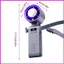 Quạt điện làm mát máy tính để bàn USB Quạt di động tốc độ cao Sạc nhanh Công cụ thông gió cho cắm trại lyuvn