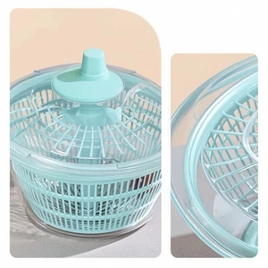 Máy ly tâm Salad có giỏ Máy sấy rau củ lâu trôi Máy ly tâm rau diếp Dễ dàng làm sạch Bát rửa trái cây có bộ lọc