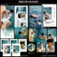 Bán Sản Phẩm Mới Tanjian Lần Mùa Hè Bơi Tạo Kiểu Hàng Hóa Photocard Laser Vé Ảnh Bưu Thiếp Gypsophila lomo Chất Lượng Cao