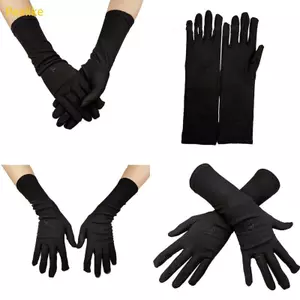 Găng tay Satins Hồi giáo Pealike Găng tay Hijab co giãn đàn hồi Ả Rập Bao tay thông thường