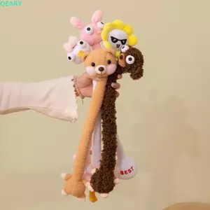 Mặt dây chuyền túi đựng chó QEARY, 40CM Thiết kế ngộ nghĩnh Gà cổ dài Móc khóa sang trọng, Sang trọng Phong cách dễ thương Màu trắng Sáng tạo Thỏ sang trọng Túi mặt dây chuyền trang trí quyến rũ