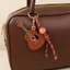 Sáng tạo mới Mặt dây chuyền đàn Guitar PU Quà tặng nhỏ Phụ kiện treo ô tô