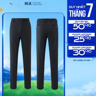 [GIẢM 50%] Quần tây nam HLA thanh lịch ống đứng, co giãn tốt, thoái mái vận động