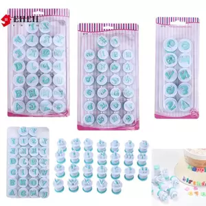 Khuôn Làm Bánh Ngọt Chữ Fondant Cắt Bánh Quy Chữ Cái Chữ Cái Và Số Trang Trí Bánh Dụng Cụ Làm Bánh DIY Cho Trẻ Em VN