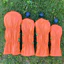 GOLF Club Cap Cover Màu Sắc Tươi Sáng Cam Câu Lạc Bộ Đầu Vỏ Bảo Vệ Câu Lạc Bộ Bằng Gỗ Bao GOLF Tiếp Liệu Phụ Kiện