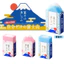 Phiên bản giới hạn Fuji Mountain Eraser từ Nhật Bản, Ít vụn, Xóa sạch bụi bẩn cho học sinh XPEN mới lạ