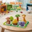 Đồ Chơi Giáo Dục Sớm Bộ Xếp Hình Động Vật Vui Nhộn Nhận Biết Màu Sắc Kích Thước An Toàn Cho Trẻ