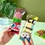 {AKIN} 100 Cái Túi đựng kem hoạt hình Túi đựng kem Popsicle tự làm Vỏ bảo vệ bằng nhựa dùng một lần Túi niêm phong lưu trữ DIY {a}