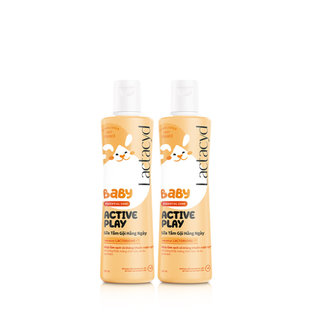 Bộ 2 chai Sữa Tắm Gội Trẻ Em Lactacyd Baby Active Play, Giúp Đề Kháng Da Và Bảo Vệ Bé Khỏi Vi Khuẩn 250ml/chai