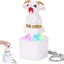 Đồ chơi nút Fidget QEARY, Móc chìa khóa dê la hét chống căng thẳng, Công tắc phát sáng Charm có thể sạc lại LED-Glowing Pin cơ học chạy bằng pin Claw