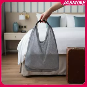 JASMINE Bơi Thể Dục Quần Áo Túi Bảo Quản Chống Thấm Nước Có Dây Rút Dung Tích Lớn Cho Phòng Tắm Và Phòng Tập Gym Sử Dụng JASMINE