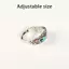 JULYHOT Vintage Nam Nữ Cú Nhẫn Màu Bạc Đính Hôn Nhẫn Trang Sức Quà Tặng Massivedeals