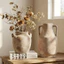 Bình gốm Wabi Sabi Bình cổ điển tối giản hiện đại cho phòng khách Bình trang trí phong cách Trung Quốc cho lối vào Tủ TV Trang trí nhà cửa