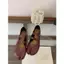 TT Chia Ngón Chân Giày Một Dòng Đôi Dây Đeo Mary Jane Giày Nữ Giày Đế Bằng Lợn Giày Da Thật Phù Hợp Với Giày Da Nhỏ