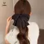 Kẹp Tóc Nơ Ngọc Trai Đỏ Hàn Quốc Kẹp Tóc Cá Mập Kẹp Tóc Kẹp Tóc Kẹp Mùa Xuân Thời Trang Đuôi Ngựa Barrettes Phụ Kiện Tóc [Mina]