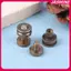 JASMINE 1 Đồng Thau DIY Túi Bule Túi Xách Đầu Tròn Lo Bule Da Thủ Công May Phần Cứng Túi Khóa Lo Phụ Kiện JASMINE