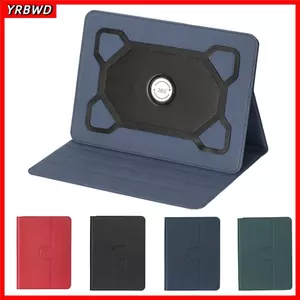 Máy tính bảng đa năng YRBWD, Vỏ đế máy tính bảng chống sốc 7 / 8 / 9 / 10 inch, Da PU chống trầy xước xoay 360 cho vỏ bảo vệ Matepad cho / / Fire HD