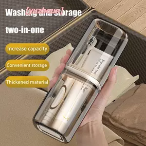 Hộp đựng bàn chải đánh răng du lịch Hộp đựng bàn chải đánh răng di động trong suốt ngoài trời / chuyến công tác / đồ dùng du lịch
