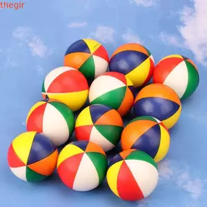 THEGIRL8B PU Sponge Ball, PU Foam Compression Soft Balls Toy, Bé Trai Bé Gái Pinch Cổ Tay Thể Thao 6.3cm Squishy Bãi Biển Bóng Ngoài Trời