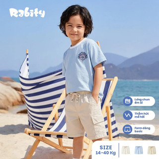 Quần short kaki bé trai Rabity 930.036