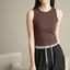 Mùa Xuân Mùa Hè Ren Rốn Lộn Áo Vest Nữ Mặc Ngoài Slim-fit Ôm Hơn Nhìn Phiên Bản Hàn Quốc Sling Đáy Áo Sơ Mi Không Tay Top Bên Trong Trận Đấu 57HZ