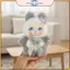 POWER Soft Animal Sang Trọng Móc Khóa Dễ Thương Vinyl Nhồi Bông Búp Bê Mặt Dây Chuyền Đáng Yêu Bapa Trang Trí Cho Ngày Trẻ Em Quà Tặng Sáng Tạo.