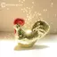 GE Gương Sáng Tạo Chien Điêu Khắc Tượng Disco Ball RoosterShape Trang Trí Nhà Đồ Trang Trí Dự Tiệc Đồ Trang Trí Sinh Nhật VN